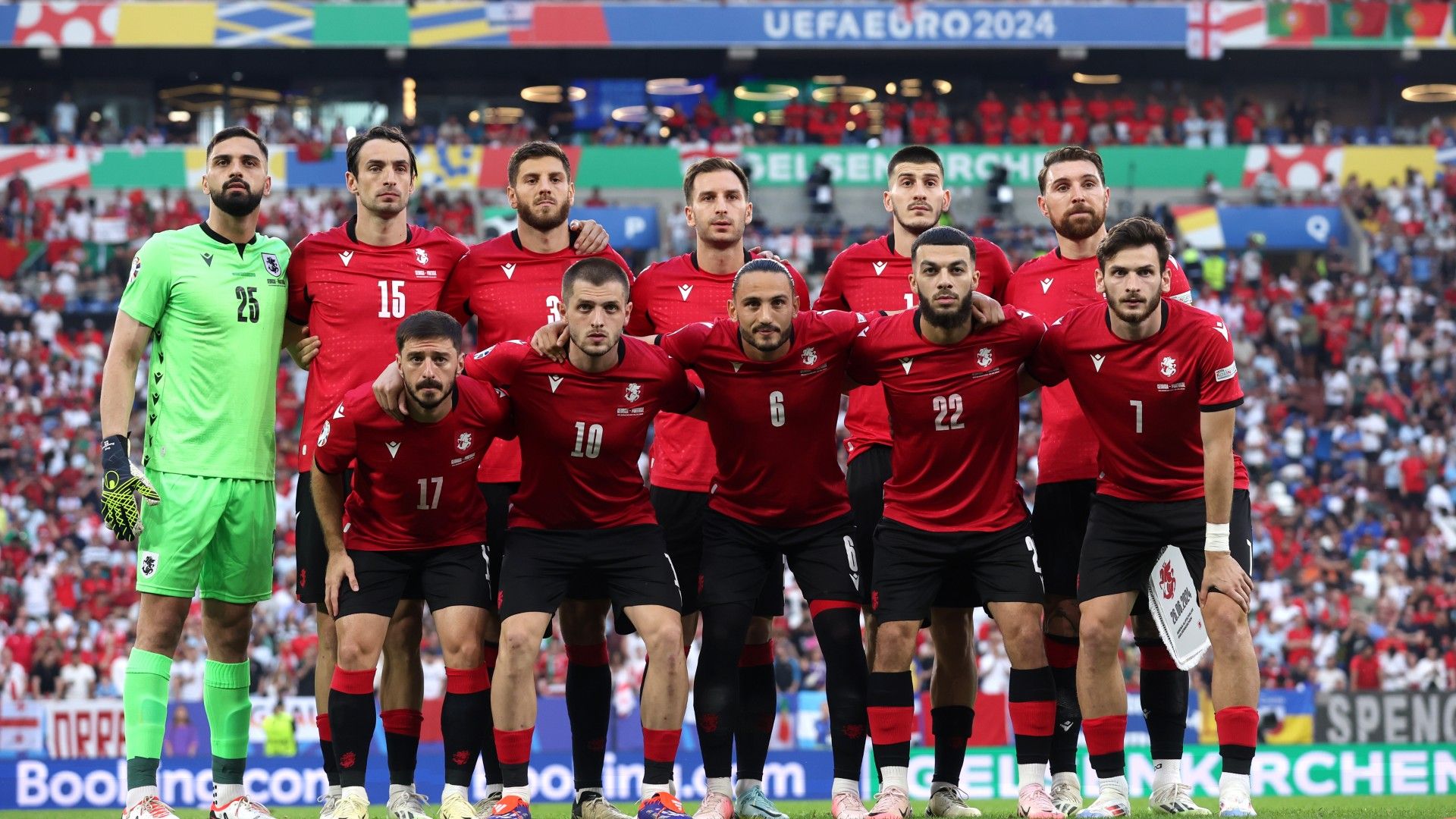 サッカージョージア代表 ユーロ2024メンバー・最新招集選手